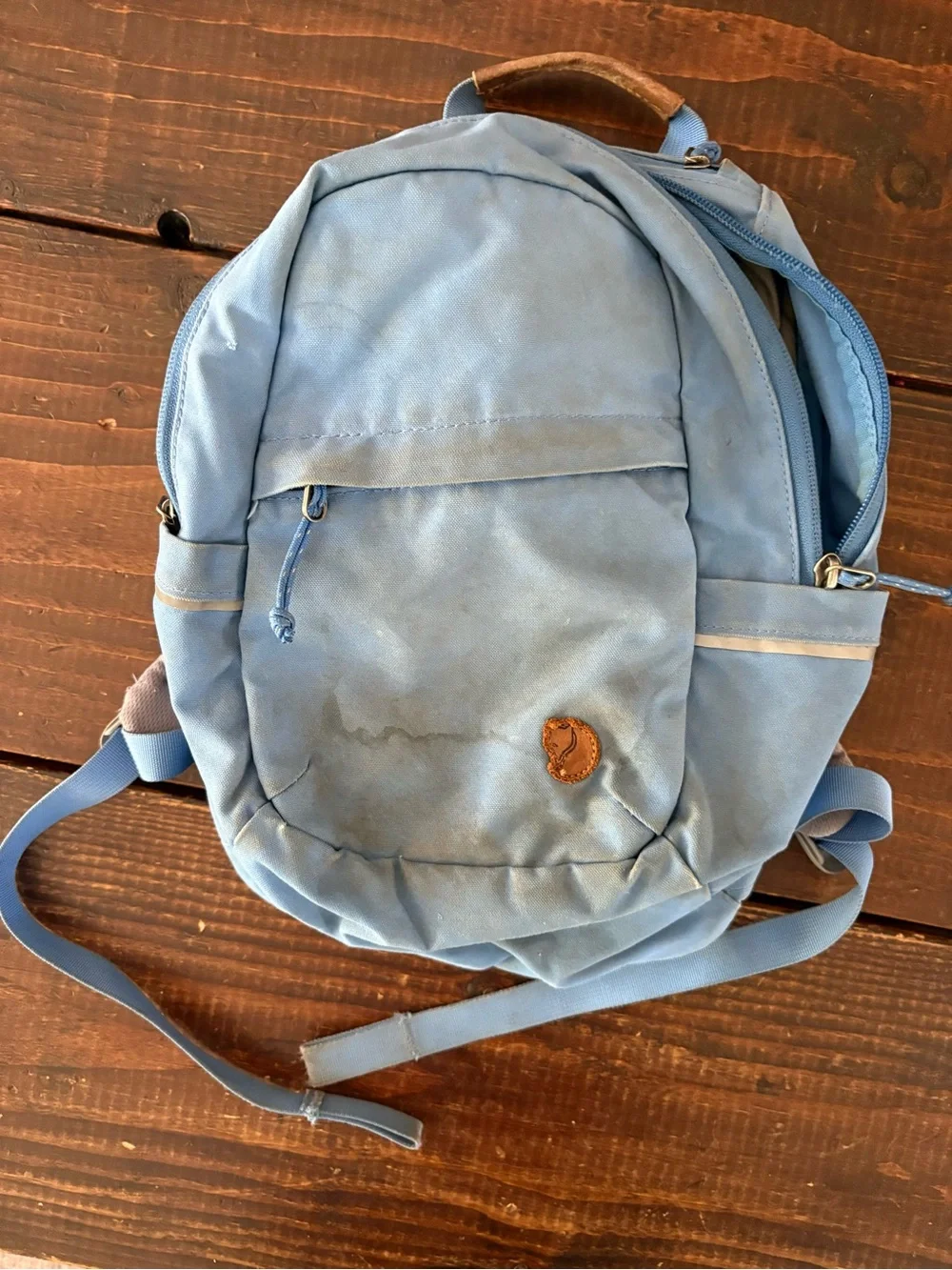 Fjallraven Light Blue Kids Backpack